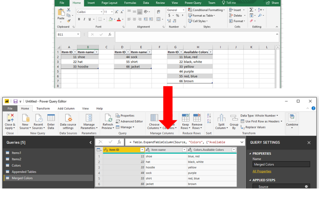 Merge vs. Append in Power BI in Power Query Editor – Excel In PPC