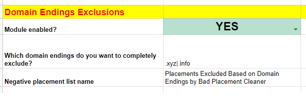 Bad Placement Cleaner - 3 - XYZ and INFO Config