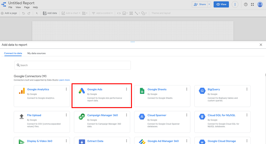 How to Get Google Data to Google Data Studio